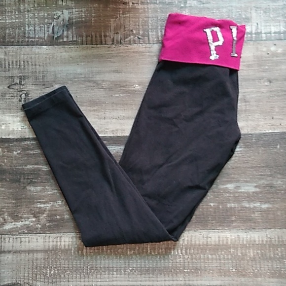 Victoria's Secret Pants - LOVE PINK VS Yoga leggings Victoria's Secret Pants - LOVE PINK VS Yoga leggings